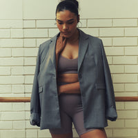 The Maria Blazer - Grey
