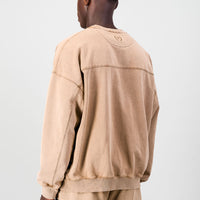 Ultra Heavy Crew Top - Brown