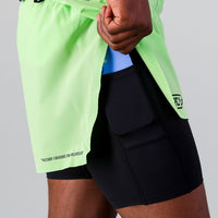 SprintRacer Men's 2-in-1 Short - Mint