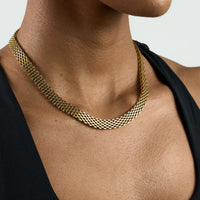 Mesh Chain Necklace