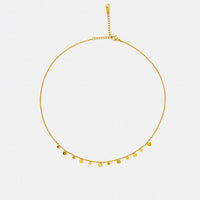 Tiny Charm Necklace - Round