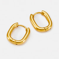 Chunky Oval Hoops
