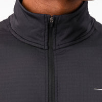 Carbon 1/4 Zip - Black
