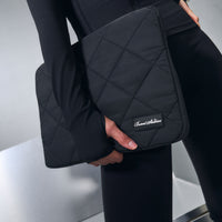 Quilted Laptop Sleeve - Black