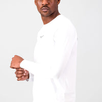 Fundamental Active Long Sleeve - White