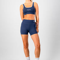 Trophy Bra - Navy & White