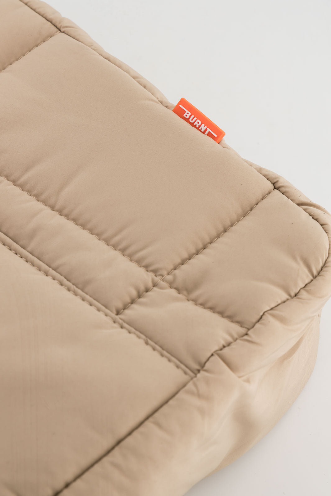 Quilted Tote Bag - Cashew