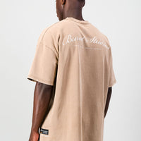 Ultra Heavy Oversized Tee - Brown