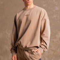 Ultra Heavy Crew Top - Brown