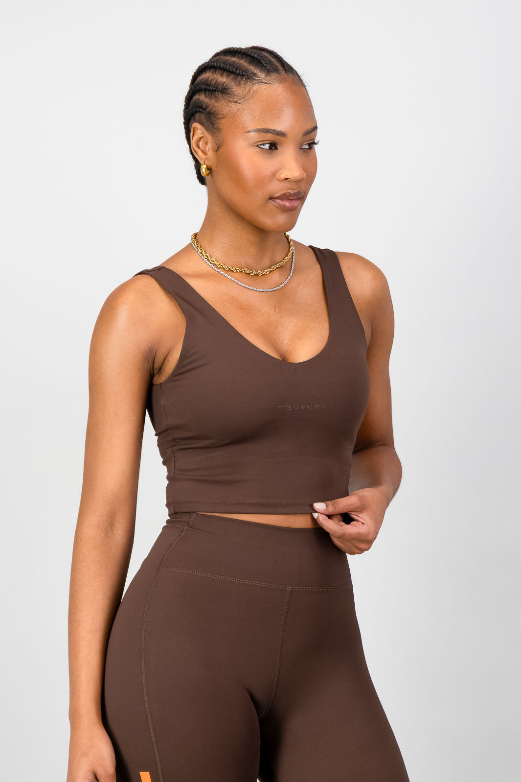 Aria Supportive Tank - Hazel
