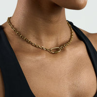 Lock Chain Necklace