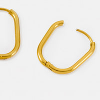 Thin Oval Hoops