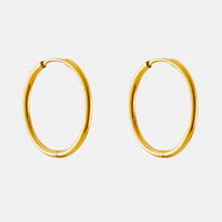Fine Hoop Earrings