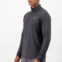 Carbon 1/4 Zip - Black