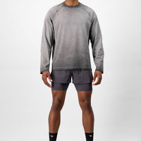 Cotton Long Sleeve  - Graphite