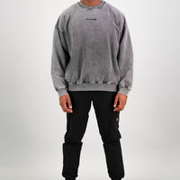 Ultra Heavy Crew Top - Acid Black